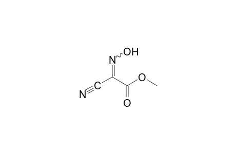 cyanoglyoxylic acid, ethyl ester, oxime