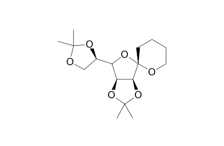 (1S)-1-Deoxy-2,3:5,6-di-O-isopropylidene-D-mannofuranose-1-spiro-2'-tetrahydropyran