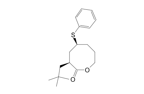 3-tert-Butyl-5-phenylthio-1-oxacyclooctan-2-one