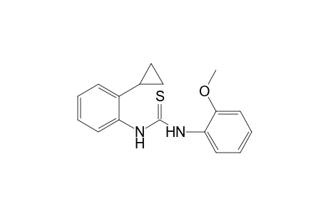 N-(2-Cyclopropylphenyl)-N'-[2-(methyloxy)phenyl]thiourea