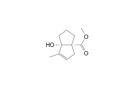 3a(1H)-Pentalenecarboxylic acid, 2,3,4,6a-tetrahydro-6a-hydroxy-6-methyl-, methyl ester, cis-