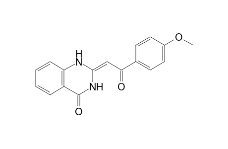 2-[(4'-Methoxybenzoyl)methylene]-1,2-dihydro-4(3H)-quinazolinone