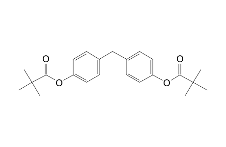 Bisphenol F, bis(trimethylacetate)