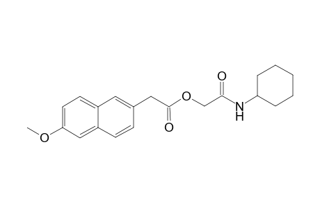 2-(cyclohexylamino)-2-oxoethyl 2-(6-methoxynaphthalen-2-yl)acetate