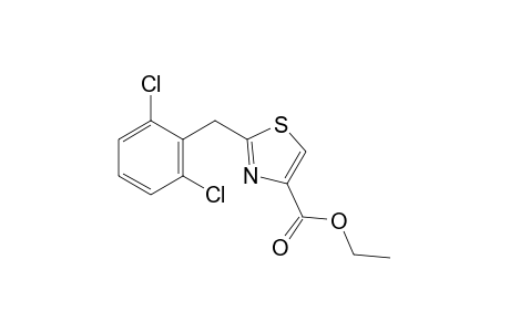 2-(2,6-dichlorobenzyl)-4-thiazolecarboxylic acid, ethyl ester