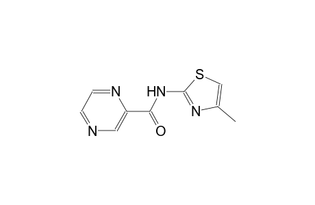 N-(4-methyl-1,3-thiazol-2-yl)-2-pyrazinecarboxamide