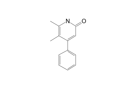 5,6-Dimethyl-4-phenyl-2-pyridone