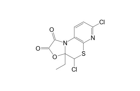 4,7-DICHLOROXAZOLIDINO-[3.2-F]-PYRIDO-[2.3-B]-1,4-THIAZONE;SS/RR-(TRANS)
