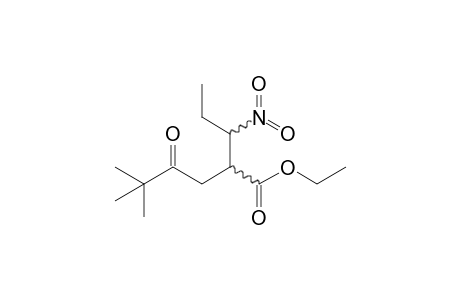 Ethyl 5,5-dimethyl-2-(1-nitropropyl)-4-oxohexanoate