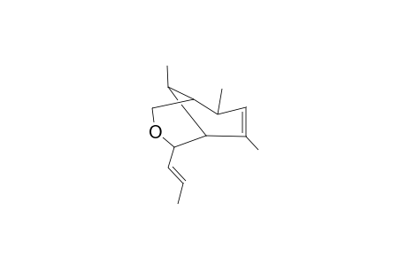 2,4,9-trimethyl-6-[(E)-prop-1-enyl]-7-oxabicyclo[3.3.1]non-3-ene