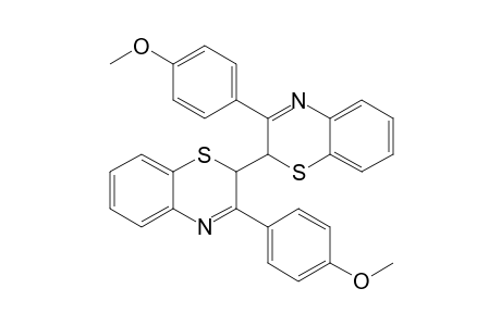 2-[3'-(p-Methoxyphenyl)-2H-1',4'-benzothiazin-2'-yl]-3-(p-methoxyphenyl)-2H-1,4-benzothiazine