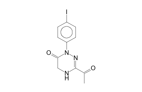 3-Acetyl-1-(4-iodophenyl)-4,5-dihydro-1H-[1,2,4]triazin-6-one