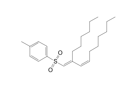 2-Hexyl-1-p-tolylsulfonyl-1,3-decadiene