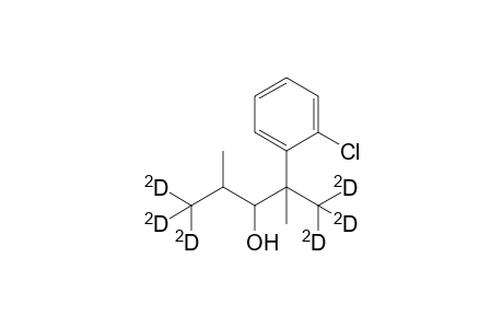 2-(2'-Chlorophenyl)-2,4-(perdeuteriodimethyl)pentan-3-ol