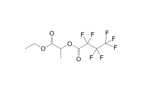 (1-ethoxy-1-oxidanylidene-propan-2-yl) 2,2,3,3,4,4,4-heptakis(fluoranyl)butanoate