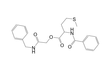 2-(benzylamino)-2-oxoethyl 2-(benzoylamino)-4-(methylsulfanyl)butanoate