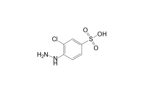 3-CHLORO-4-HYDRAZINOBENZENESULFONIC ACID