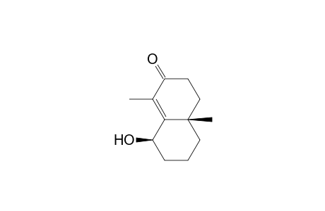 1,4a-Dimethyl-8-hydroxy-4,4a,5,6,7,8-hexahydro-2(3H)-naphthalenone