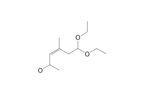 (Z)-6,6-diethoxy-4-methylhex-3-en-2-ol