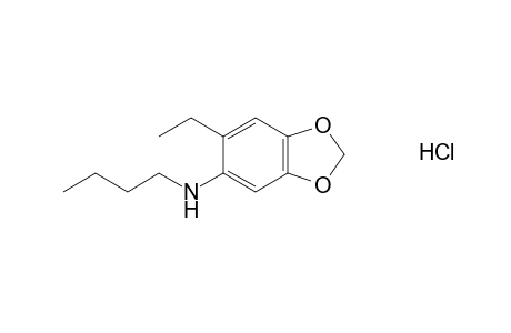 N-Butyl-2-ethyl-4,5-(methylenedioxy)aniline-Hydrochloride