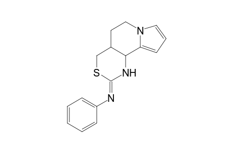 2-(Phenylimino)-1,2,3,4,4a,5,6,10b-octahydroindolozino[8,7-d]1,3]thiazine