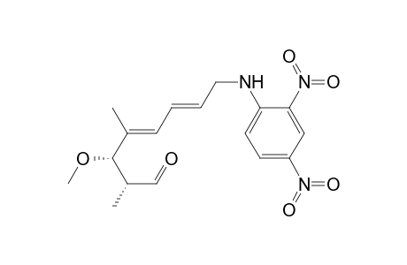4,6-Octadienal, 8-[(2,4-dinitrophenyl)amino]-3-methoxy-2,4-dimethyl-, [S-[R*,S*-(E,E)]]-