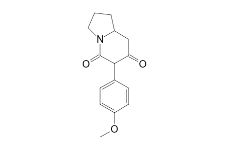 6-(4'-Methoxyphenyl)-5,7-dioxoindolizidine