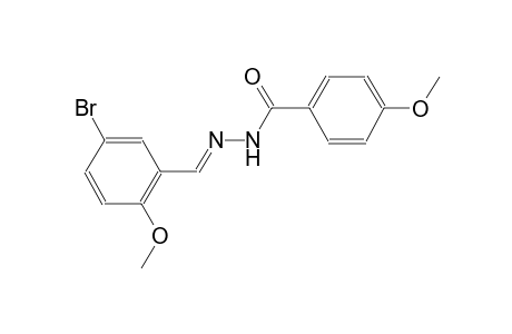 Benzhydrazide, 4-methoxy-N2-(5-bromo-2-methoxybenzylideno)-