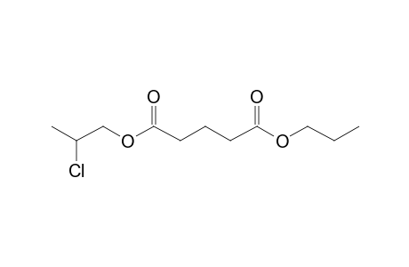 Glutaric acid, 2-chloropropyl propyl ester