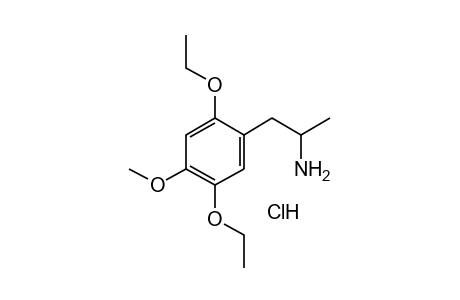 2,5-DIETHOXY-4-METHOXY-alpha-METHYLPHENETHYLAMINE, HYDROCHLORIDE