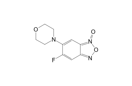 6-MORPHOLINO-5-FLUORO-2,1,3-BENZOXADIAZOLE_1-OXIDE;TAUTOMER_A