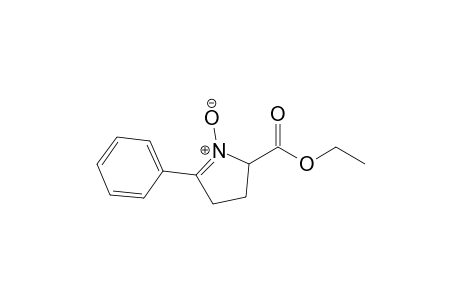 Ethyl 2-phenyl-1-pyrroline-5-carboxylate 1-oxide