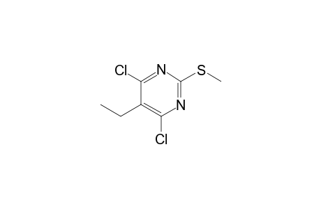 4,6-Dichloro-5-ethyl-2-methylthiopyrimidine