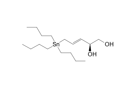[(2S)-4,5-Dihydroxypent-2-enyl](tributyl)stannane