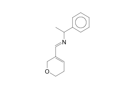 2H-Pyran-3-aldimien, 5,6-dihydro-N-(1-phenylethyl)-