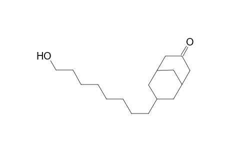 Bicyclo[3.3.1]nonan-3-one, 7-(8-hydroxyoctyl)-, exo-