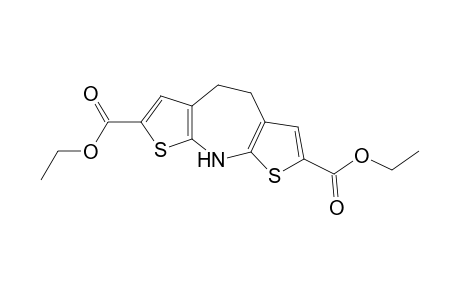 4H-Dithieno[2,3-b:3',2'-f]azepine-2,7-dicarboxylic acid, 5,9-dihydro-, diethyl ester