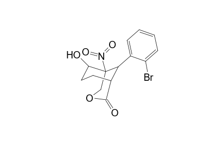 9-(2-Bromophenyl)-6-hydroxy-5-nitro-3-oxabicyclo[3.3.1]nonan-2-one