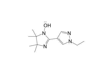 2-(1-Ethyl-1H-pyrazole-4-yl)-4,4,5,5-tetramethyl-4,5-dihydro-1H-imidazole-1-oxyl
