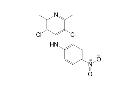 3,5-dichloro-2,6-dimethyl-N-(4-nitrophenyl)-4-pyridinamine