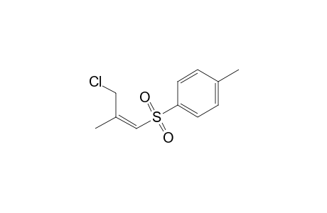 1-[(Z)-3-chloranyl-2-methyl-prop-1-enyl]sulfonyl-4-methyl-benzene