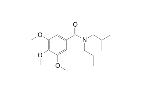 Benzamide, N-allyl-N-isobutyl-3,4,5-trimethoxy-