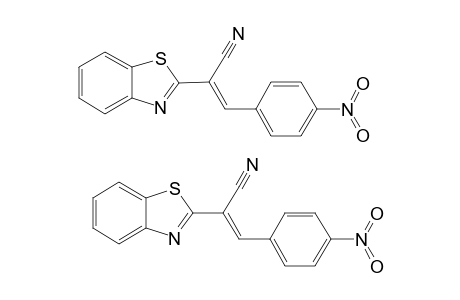 (E)-2-(BENZO-[D]-THIAZOL-2-YL)-3-(4-NIROPHENYL)-ACRYLONITRILE