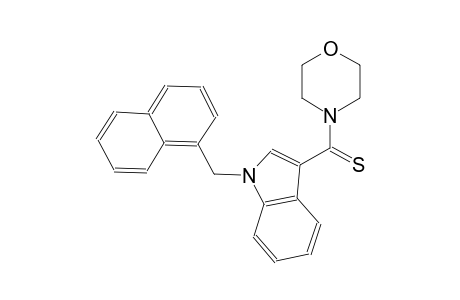 3-(4-morpholinylcarbothioyl)-1-(1-naphthylmethyl)-1H-indole