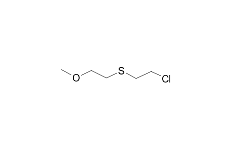 1-Chloro-2-[(2-methoxyethyl)sulfanyl]ethane