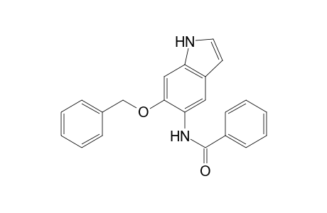 N-benzoyl-5-amino-6-(benzyloxy)indole