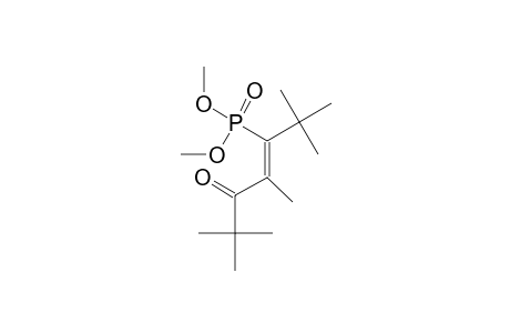 DIMETHYL-(Z)-2,2,6,6-TETRAMETHYL-3-OXO-HEPT-4-ENE-5-YL-PHOSPHONATE