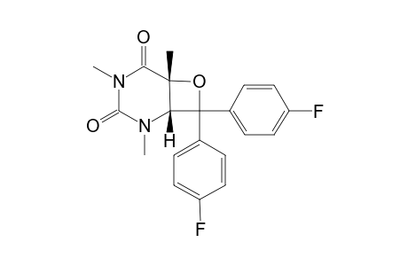 (Z)-2,4,6-TRIMETHYL-8,8-BIS-(4-FLUOROPHENYL)-7-OXA-2,4-DIAZABICYCLO-[4.2.0]-OCTANE-3,5-DIONE