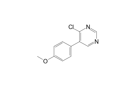 4-chloro-5-(p-methoxyphenyl)pyrimidine