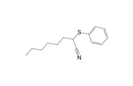 .alpha.-(Phenylthio) Heptyl Cyanide